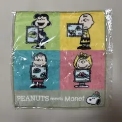 スヌーピー　PEANUTS モネ展　ハンドタオル