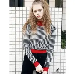 ジュエティ KANGOL コラボニット ボーダー
