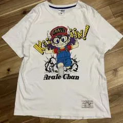 希少 Dr.スランプアラレちゃん Tシャツ dune M オフホワイト 希少 Dr.スランプアラレちゃん Tシャツ dune M オフホワイト