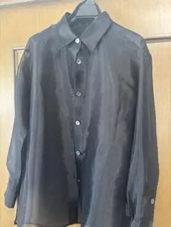 Yves Saint Laurent ブラック 長袖シャツ 38