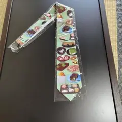 ユニークな食べ物デザインネクタイ