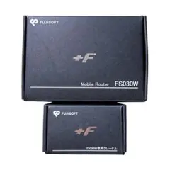 【お得セット】 FUJISOFT FS030W モバイルルーター クレードル付き