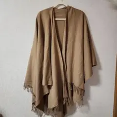シャルルジャルダン　ケープ　カシミヤ100％