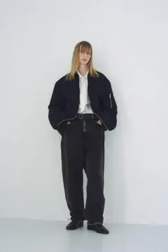 URU cotton denim 5pocket pants type-c