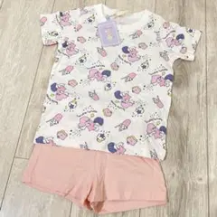 【新品】キキララ　パジャマ　110 半袖　サンリオ　ショートパンツ