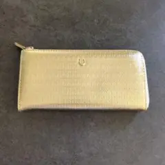 長財布 ゴールド 馬蹄柄 金運アップ