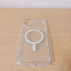 iPhone 14 Plus/15 Plus ケース MagSafe クリア