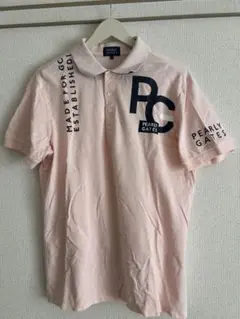 PEARLY GATES ピンクポロシャツ サイズ6