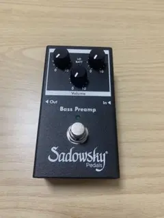 【室内使用のみ極美品✨】Sadowsky SBP-2 Bass Preamp Sadowsky SPB-2 V2 Bass Preamp Pedal – Fret Nation
