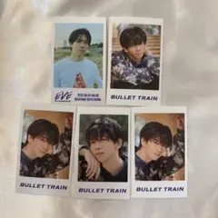 BULLET TRAIN タレントカード 5枚セット