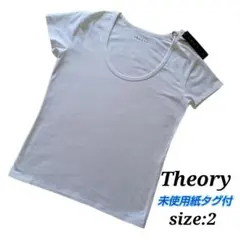 定価￥6,300 未使用　Theory セオリー 半袖カットソー ホワイト 2