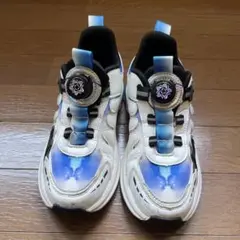 値下中【中古】MADFOOT!(マッドフット！)男の子スニーカー22センチブルー