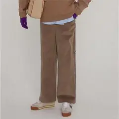 Ader Error Ogden wide pants brown A3
