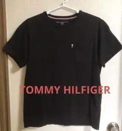【美品】TOMMY HILFIGER Tシャツ Mサイズ　ブラック