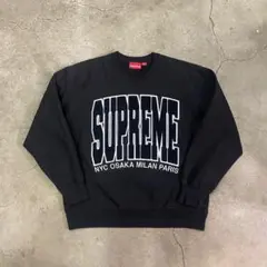 21AW/Cities arc crewneck/スウェット/コットン/YLW 21AW/Cities arc crewneck/スウェット/コットン/YLW