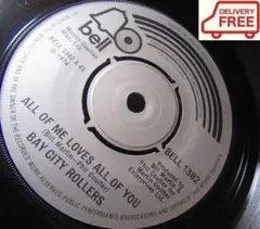 【アルバム未収録/ＵK原盤7インチ】Bay City Rollers