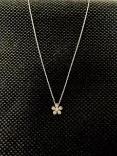 スタージュエリー DIAMOND FLOWER K10 WGDネックレス