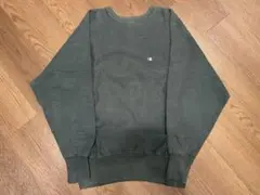 チャンピオン リバースウィーブ 90s 刺繍タグ サイズXL グリーン 美品