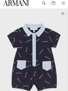 《美品》アルマーニ　ロンパース 子供服