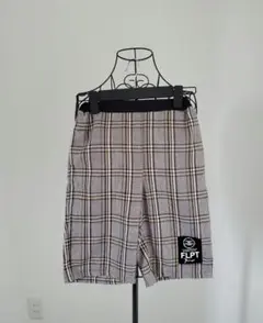 FP♡1枚でスタイル決まる☆ロンドン風チェック柄 ハーフパンツ♡130