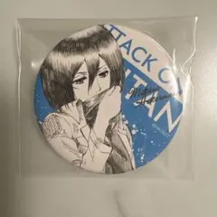 進撃の巨人 WIT 第1弾 缶バッジ ミカサ