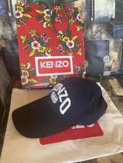 KENZO ベースボールキャップ ネイビー Uサイズ