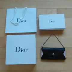 ChristianDiorチェーンウォレット長財布