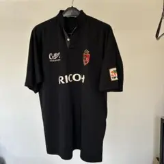 Black Rams ラガーシャツ 黒