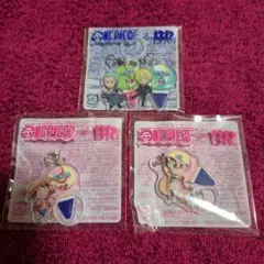 サーティワンワンピースコラボチャームサンジ＆ゾロ&ルフィー