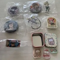【新品未使用】【非売品】アニメキャラクター缶バッジセット