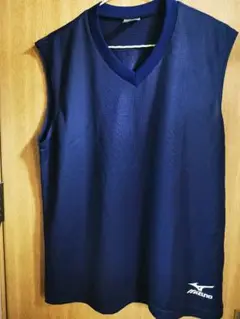 Mizuno ネイビー ノースリーブアンダーシャツ