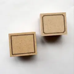 【試し押しのみ】フレーム 30×25mm 2個セット