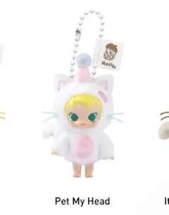 【新品、未開封】POPMART Baby Molly Friends 白