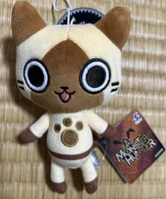 モンスターハンター　デフォルメminiぬいぐるみ　アイルー