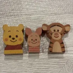 Disney KIDEA 積み木 プーさん ピグレット ティガー