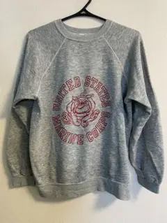 USMC Marine Corps Lejeune ダメージ スウェットシャツ