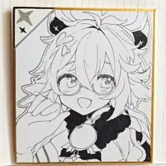 原神♢スクロース 手描き色紙