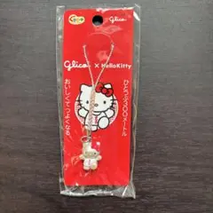 【新品未使用】ハローキティ グリコ 根付け ストラップ