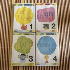 WWK フォニックスDVD セット 全巻1-4