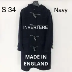 インバーティア ダッフルコート 濃紺 サイズ34