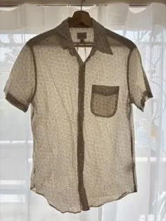 J.Crew 半袖花柄シャツ Sサイズ