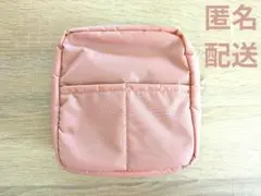 無印良品　ナイロンメイクポーチ　ピンク