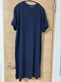Fred Perry ネイビー 半袖ワンピース