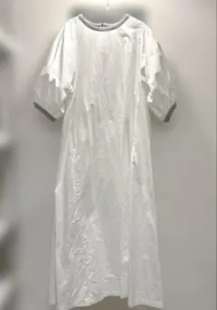 blanc veat❤︎袖ポワンワンピース