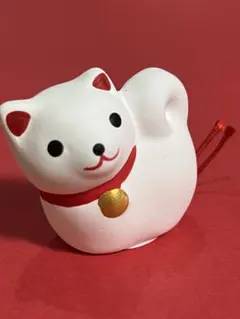 世界遺産　丹生都比売（にうつひめ）神社 おみくじ付き置物　しろまる