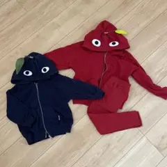 ハロウィン仮装　赤・青ピクミン2点セット