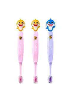 【新品未開封】ベイビーシャーク 歯ブラシ 3本セット　3～5歳