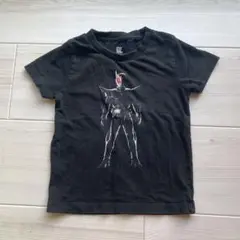 110サイズ 黒 キャラクターTシャツ クウガ