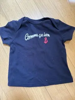 Comme ça ism ネイビー Tシャツ 70