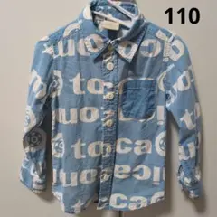 トミカ ロゴプリント シャツ 110サイズ